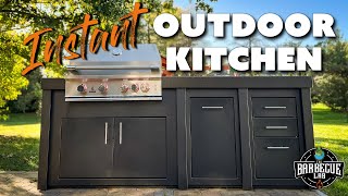 Instant Outdoor Kitchen: Unbelievably Easy Solution For Your Dream Backyard
