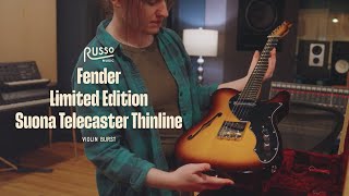 Video thumbnail for Fender Limited Edition Suona Telecaster Thinline in Violin Burst | Russo Music by Russo Music
