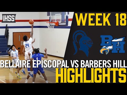 Episcopal vs. Barbers Hill Thrilling Highlights | High School Basketball Showdown