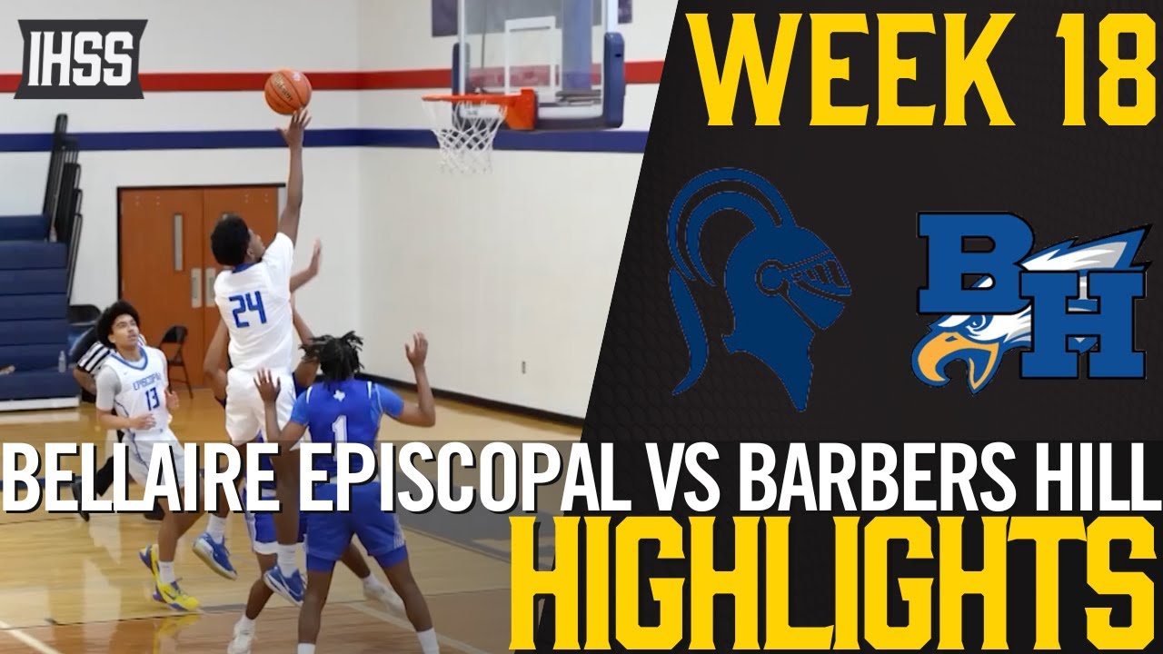 Episcopal vs. Barbers Hill Thrilling Highlights | High School Basketball Showdown