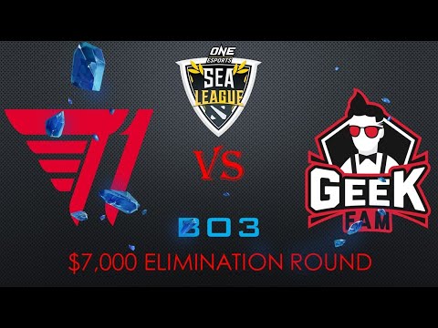 🔴[Dota 2 Live] GEEK FAM vs T1 | $7,000 Elimination Match | ONE Esports Dota 2 SEA League