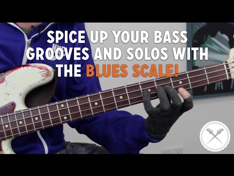 How to Spice up Your Bass Grooves and Solos with The Blues Scale! (L#138)