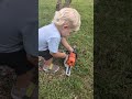 Kid S Stihl Chainsaw Stihl Waylonsworld Apple 18months