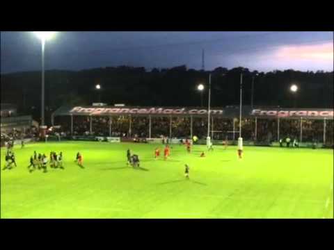 Worcester Warriors kick to win the game!