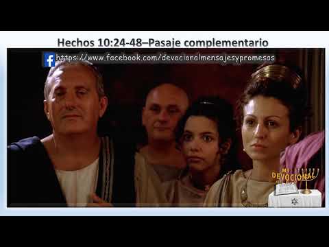 Hechos 10: 24 - 48 Encuentro de Pedro y Cornelio