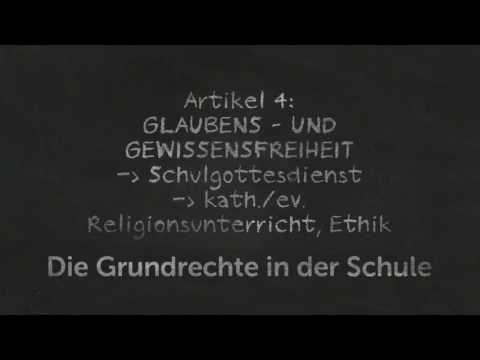Die Grundrechte in der Schule