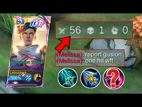 50 KILLS GUSION WORLD RECORD!!? NEW BEST BUILD & EMBLEM 2025 REVEAL