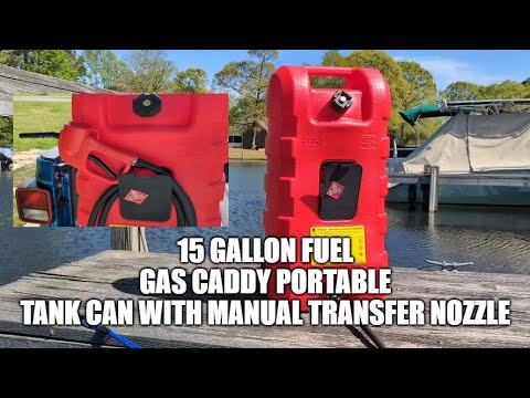 Tragbarer Tankbehälter für 15 Gallonen-Brenngasbehälter mit manueller Transferdüse