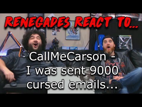 Renegades React to... @CallMeCarson - I was sent 9,000 cursed emails...