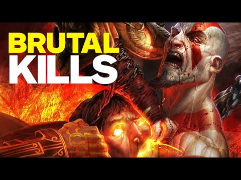Top 10 Brutal God of War Kills Video