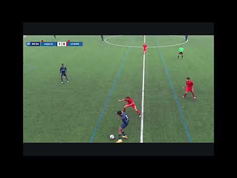 J11 Mattéo PERROT - U17 NAT - PARIS FC x LE MANS