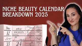 NICHE BEAUTY ADVENT CALENDAR BREAKDOWN  2025
