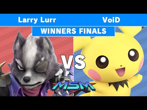 MSM 183 - Larry Lurr (Wolf) vs CLG | VoiD (Pichu) Winners Finals - Smash Ultimate