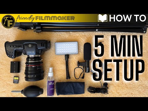 How To Film an Interview with ONE Camera