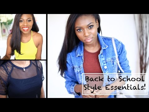 BACK TO SCHOOL/ COLLEGE STYLE INSPIRATION & ESSENTIALS