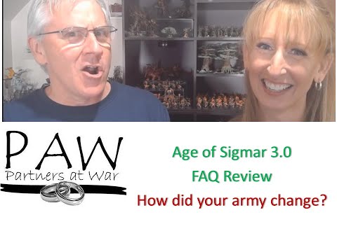 Partners at War Age Sigmar 3.0 FAQ Review