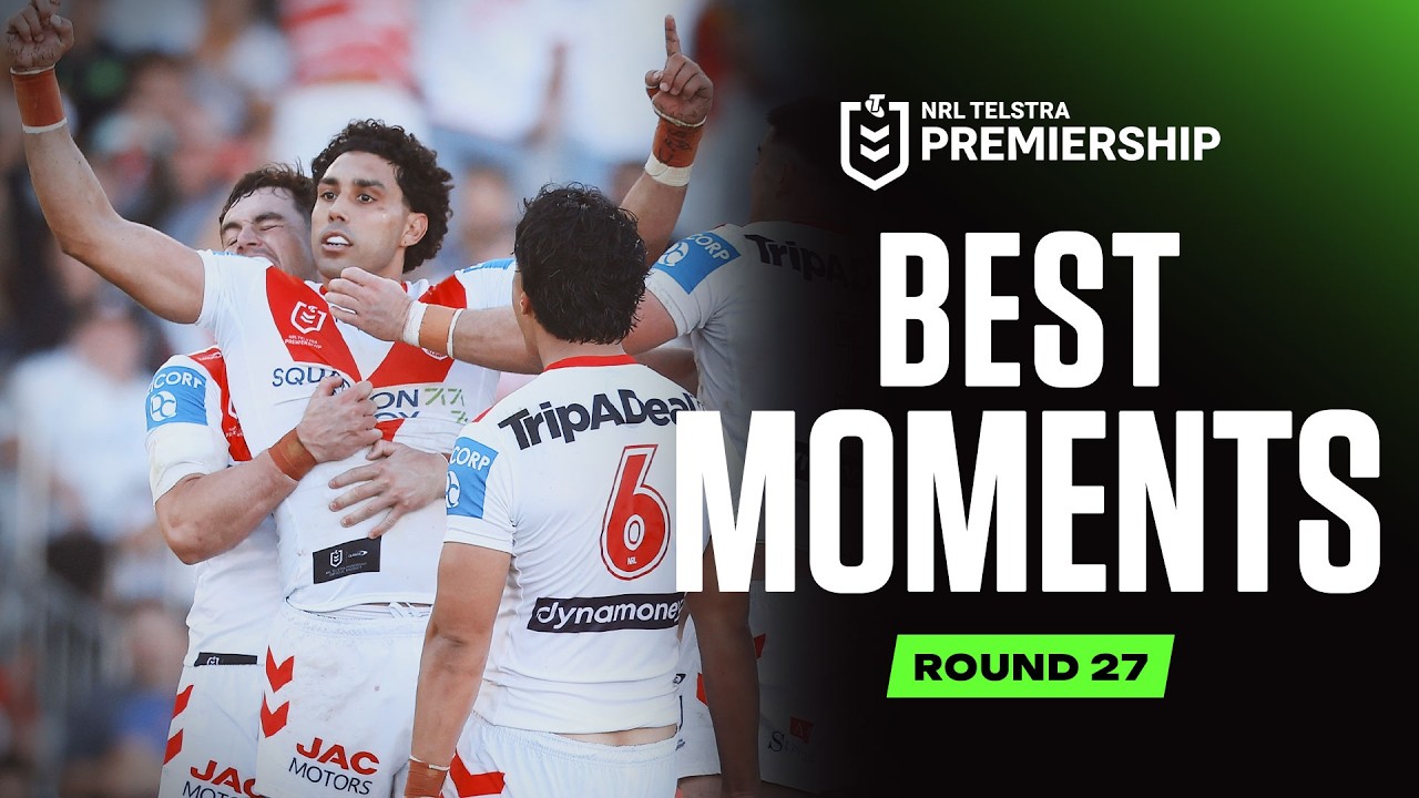 NRL 2026 | Best Moments | Round 27