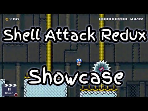 Shell Attack Redux uploaded! | Mario Maker 2