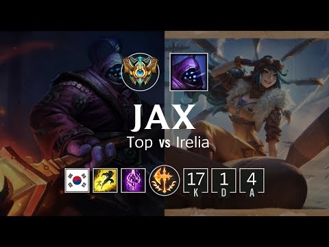 Jax Top vs Irelia - KR Master Patch 8.24