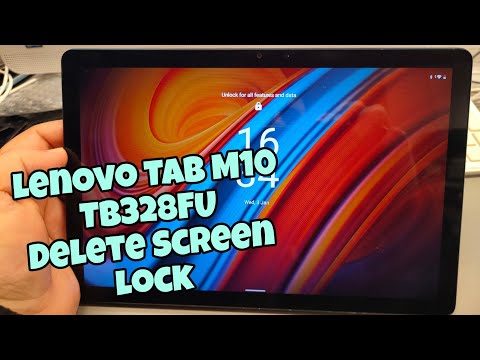 How to Hard Reset Lenovo Tab M10 (TB328FU). Remove pin, pattern, password lock.