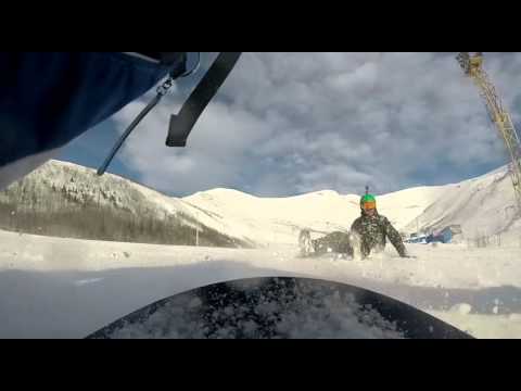 Видео: Видео горнолыжного курорта КолаСпортланд-Кировск в Мурманская область