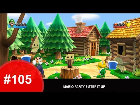Mario Party 9 Step it UP  Free for All Minigames #105 | Koopa , luigi | vmgaming