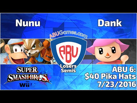 ABU Monthly 6: Nunu (Fox) vs. Dank (Villager) - Smash 4 Losers Semis