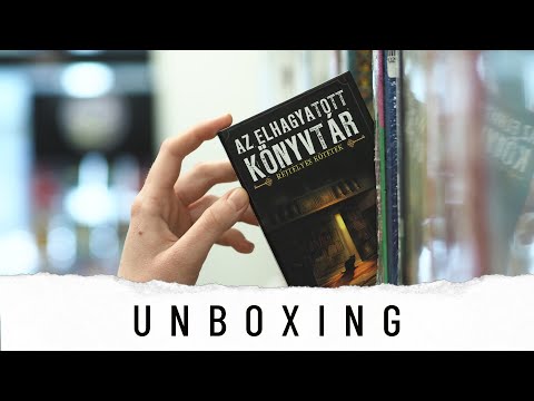 Az Elhagyatott Könyvtár társasjáték  UNBOXING - reflexshop