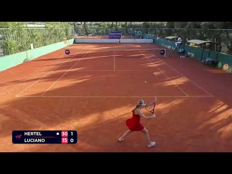 POL Anna Hertel vs ITA Lavinia Luciano WC R1 W50 Heraklion Nov 2025 Greece