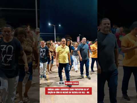VINÍCIUS LOURO E RAIMUNDO LOURO PARTICIPAM DA 14ª EDIÇÃO DO CÍRIO DE NAZARÉ EM TRIZIDELA DO VALE-MA