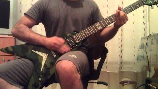 Testament - Fall of Sipledome (guitar cover)