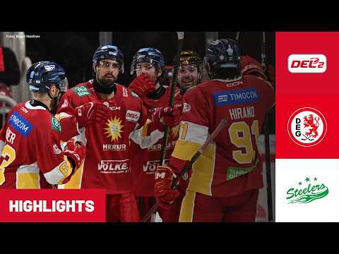 DEL2:Düsseldorfer EG vs Bietigheim Steelers | Highlights