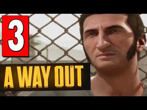 A WAY OUT: Walkthrough Part 3 RELEASE THE HORSES / REPAIR TRUCK / RIVER RUN
