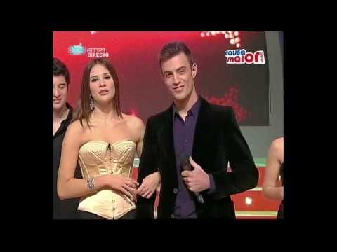 Nuel com Sílvia Alberto (Gala Causa Maior, RTP)