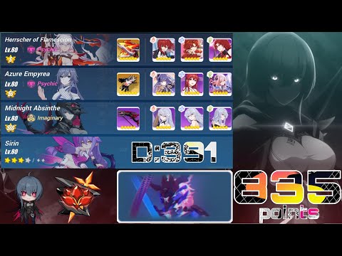 [Honkai Impact 3 SEA] EX Abyss RL (D391) - Yae Kasumi (835 pts) HoF(S2) AE(SS) MA(SSS) Sirin 3*