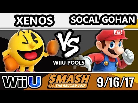 STR 2017 Smash 4 - INF | Xenos (Pac-Man) Vs. NXT + 7 | Socal Gohan (Mario) - Smash Wii U