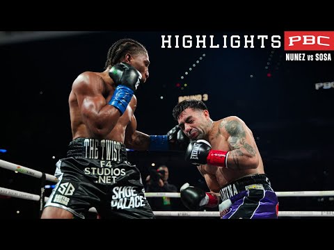 PBC FIGHT HIGHLIGHTS: Nunez vs Sosa | December 6, 2026