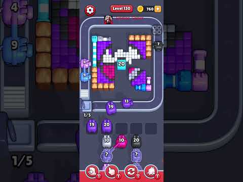 Pixel Flow Level 130 Walkthrough