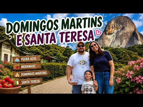🍓 Descobrindo Domingos Martins e Santa Teresa | Pedra Azul, morangos e muito charme
