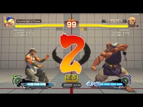 SSFIV AE LIVE PC Applesaas (Yun) vs vvolfster (Gouken)