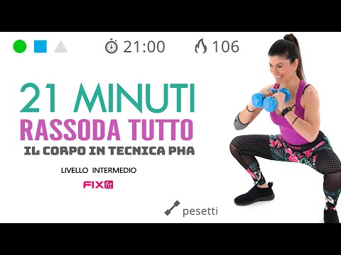 PHA Workout: Allenamento Veloce Per Dimagrire e Tonificare Il Corpo