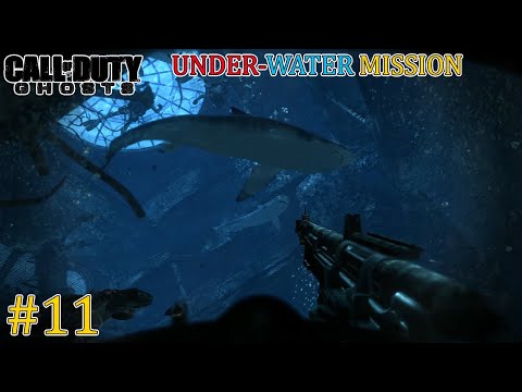 Call of Duty Ghosts Gameplay Walkthrough Part 11 - Campaign Mission 11 - Shark Attack (COD Ghosts)