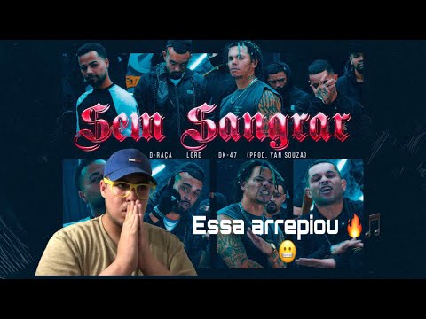 Young reage a Dk47, Lord, DoisT e D - Raça - Sem Sangrar (Prod. Yan Souza) React 🇵🇹🇧🇷🔥