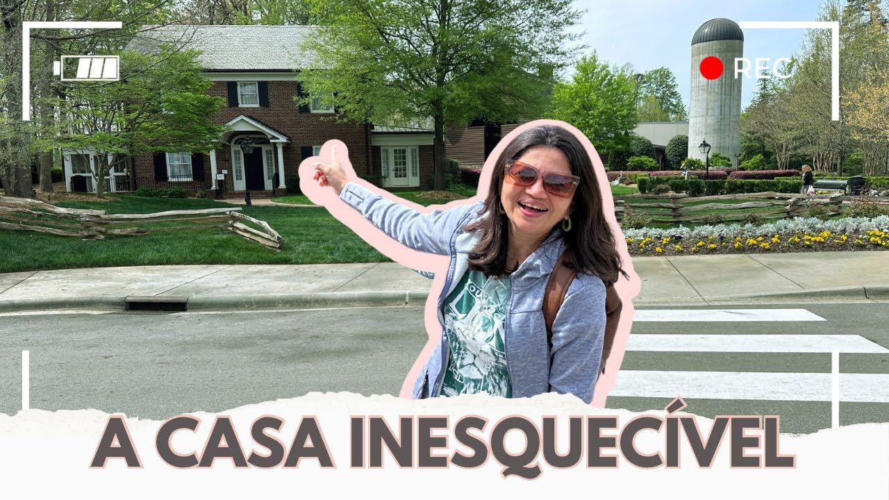 Casa em que Billy Graham viveu —- VIAGEM EM FAMÍLIA