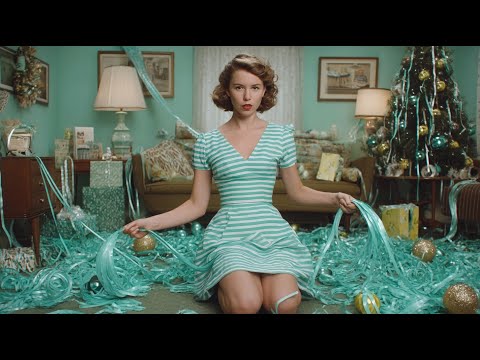 Retro-Future Christmas Jazz 24/7 🎄 Relaxing Holiday Music from a 1950s Dream