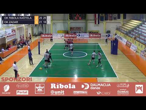 Superliga, 17.kolo OK Ribola Kaštela - OK Zadar (Sponzorira HT)
