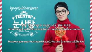 Teen Top - Winter Song (겨울노래)  [Eng Sub+Romanization+Hangul] HD