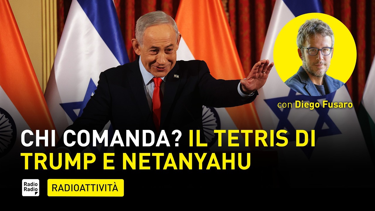 Medio Oriente, finalmente SVELATE le carte: ora è NETANYAHU a dettare le regole, e Trump esegue