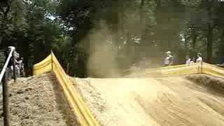 preview picture of video 'Motocross Markelo 2008 GP MX3 race 1 - jump'