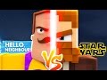 HELLO NEIGHBOUR VS STAR WARS - Minecraft HELLO NEIGHBOUR VS STAR WARS - Minecraft